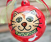 Nine Christmas Ornaments That Tell The World You're Crazy About Cats, and One Menorah Too!